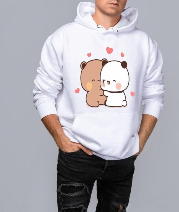 Bobo Dodo Graphic Printed Kangaroo Style Hoodie